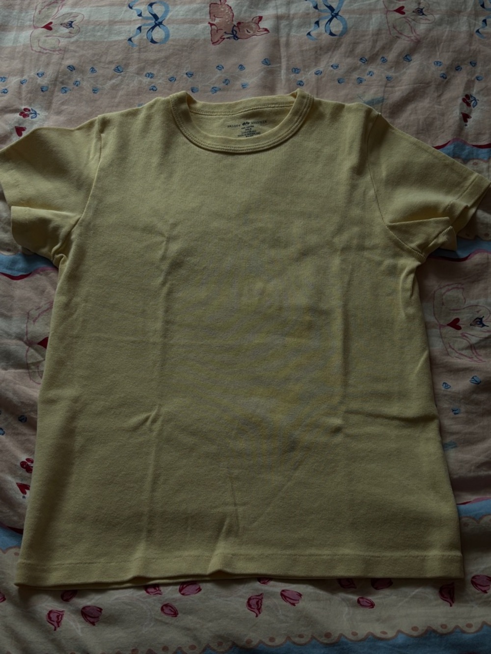 Brandy Melville Yellow Tee